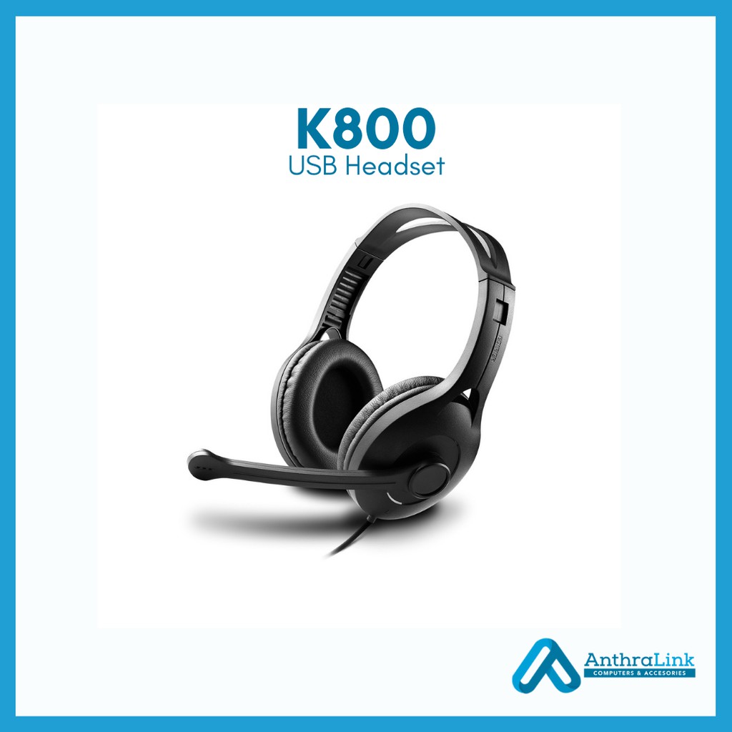 edifier k800 usb headset noise cancelling