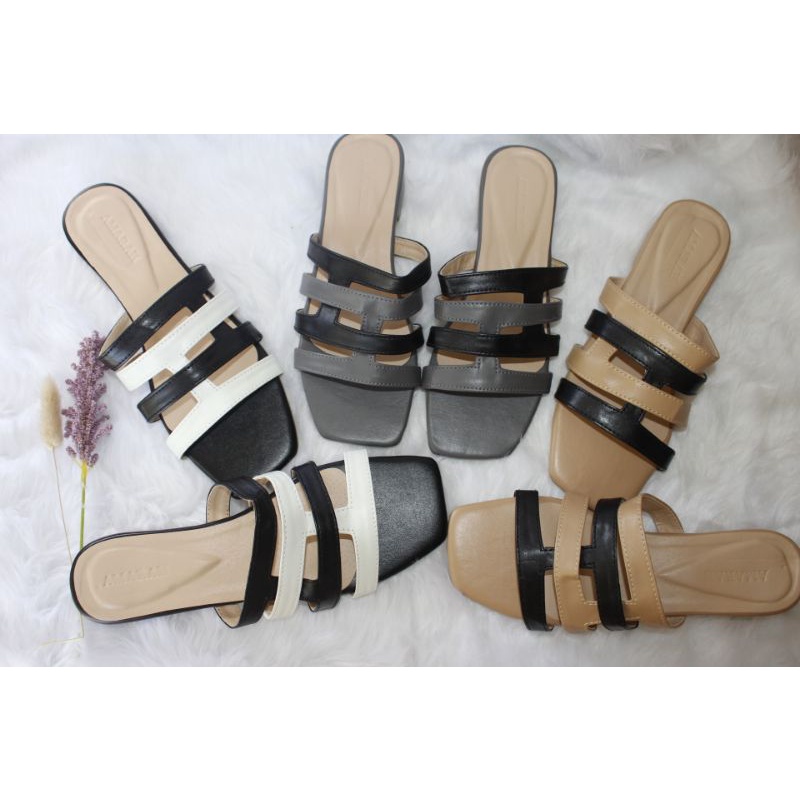 AMARAH classy 1 inch sandals (jerlene) | Shopee Philippines