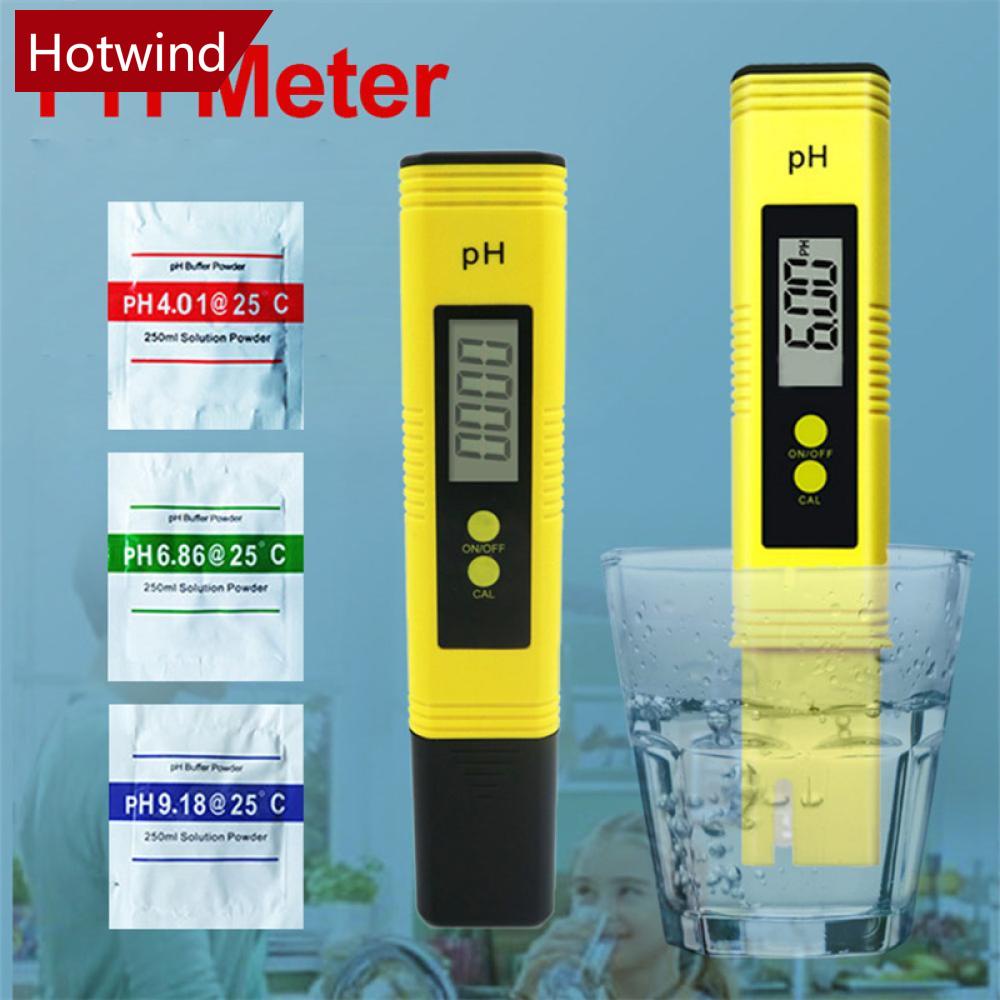 HOTWIND Portable PH Meter 0.01 PH High Precision Water Quality TDS EC