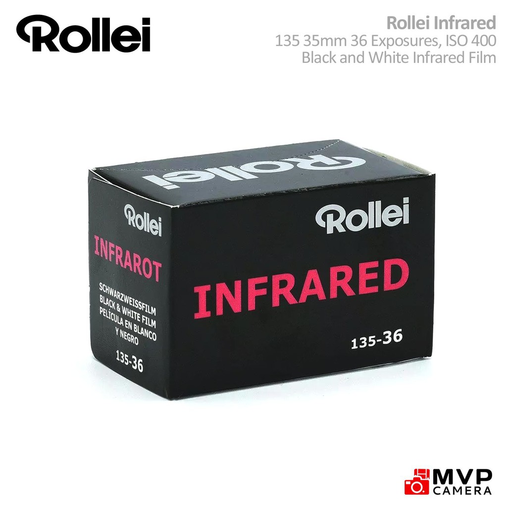 Rollei Infrared 135 36 Exposures Black and White Infrared Film ISO 400