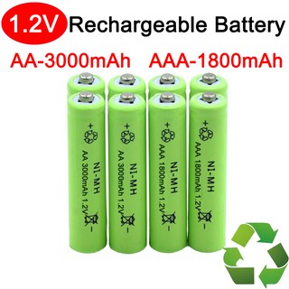 1.2V/1.5V 4000mAh Rechargeable Battery AA  Rechargeable Battery AAA 2000mAh NI-MH Battery