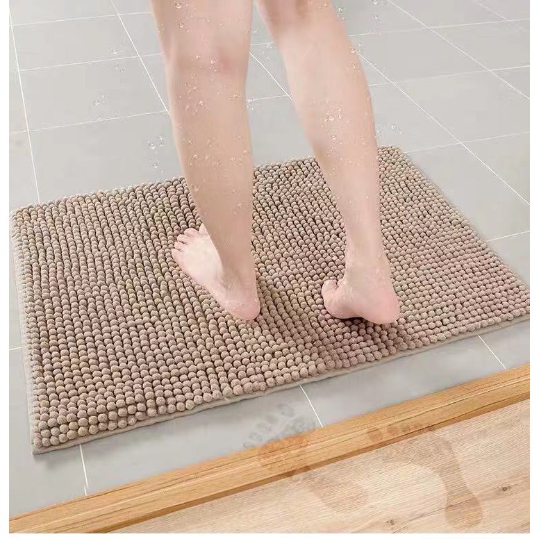 Microfiber Anti Slip Door Mat Floor Mat Soft Smoth Shopee