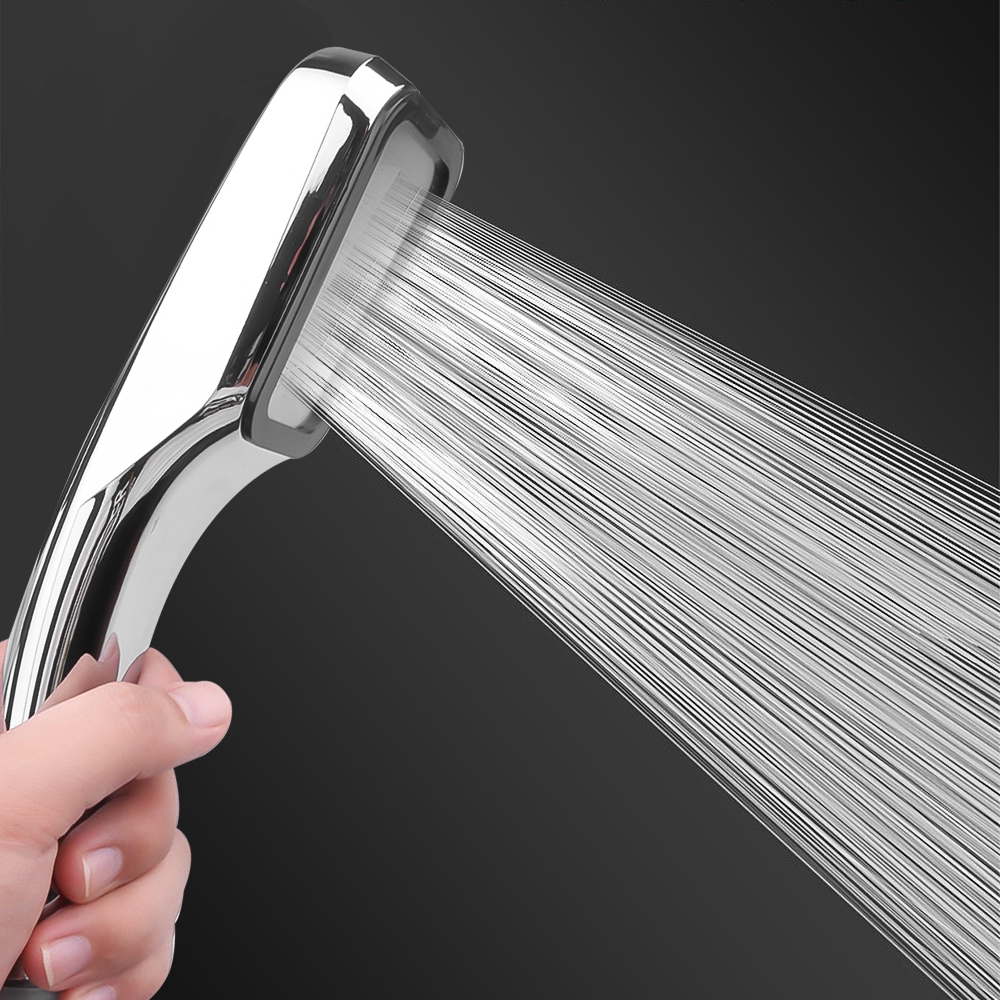 300 Hole Pressurized Water Saving Shower Head ABS Handheld Showerhead