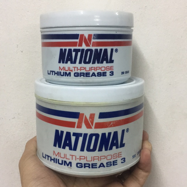 National MultiPurpose Lithium Grease 3 250 & 500 grams Shopee