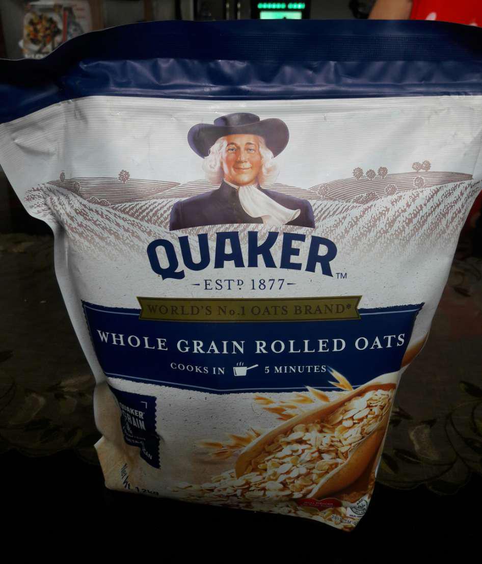 QUAKER WHOLE ROLLED OATS 1.2 KG | Shopee Philippines