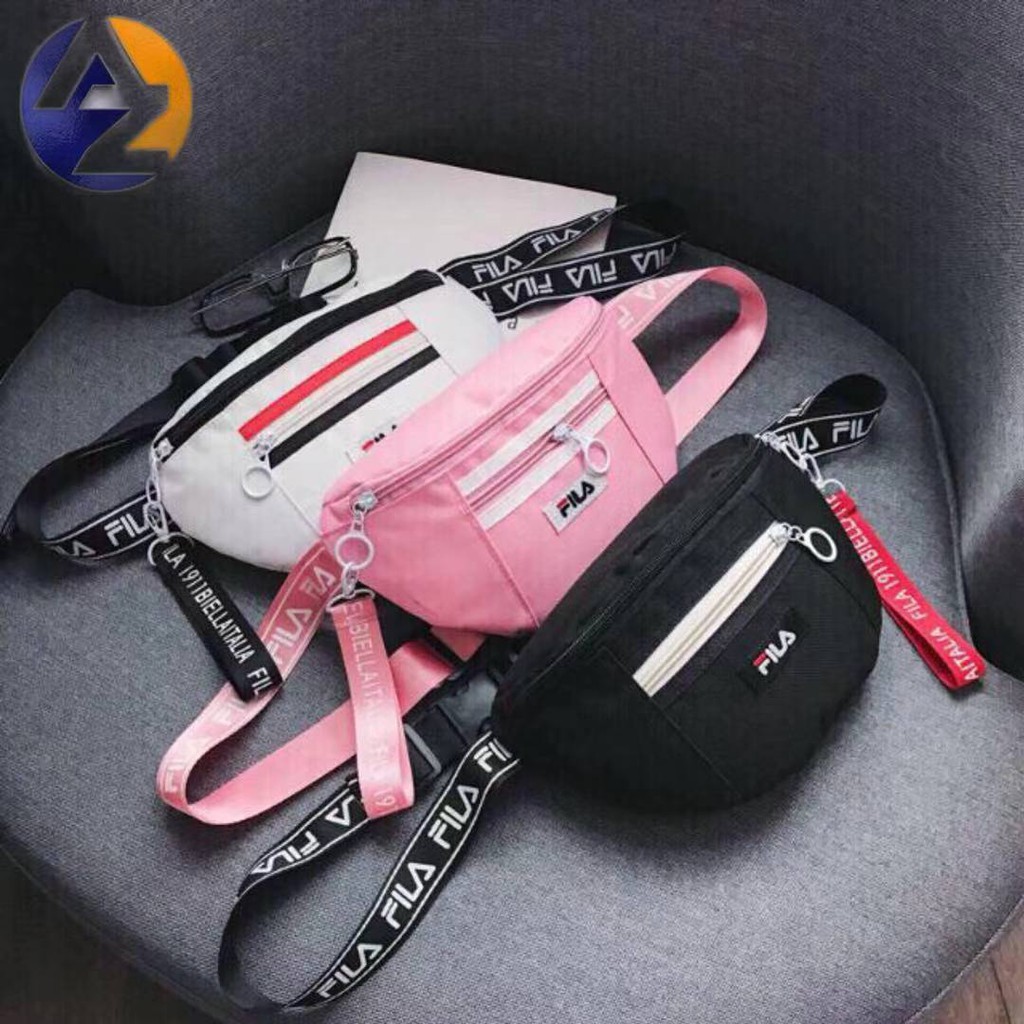 fila crossbody bag pink