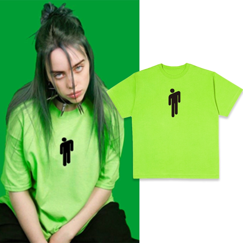 billie eilish shorts and shirt