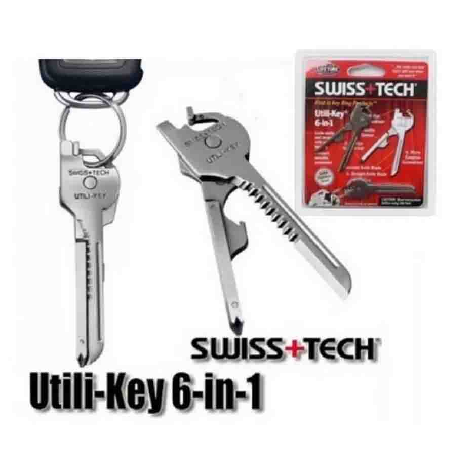 SWISS TECH UTILI-KEY 6 IN 1 | Shopee Philippines