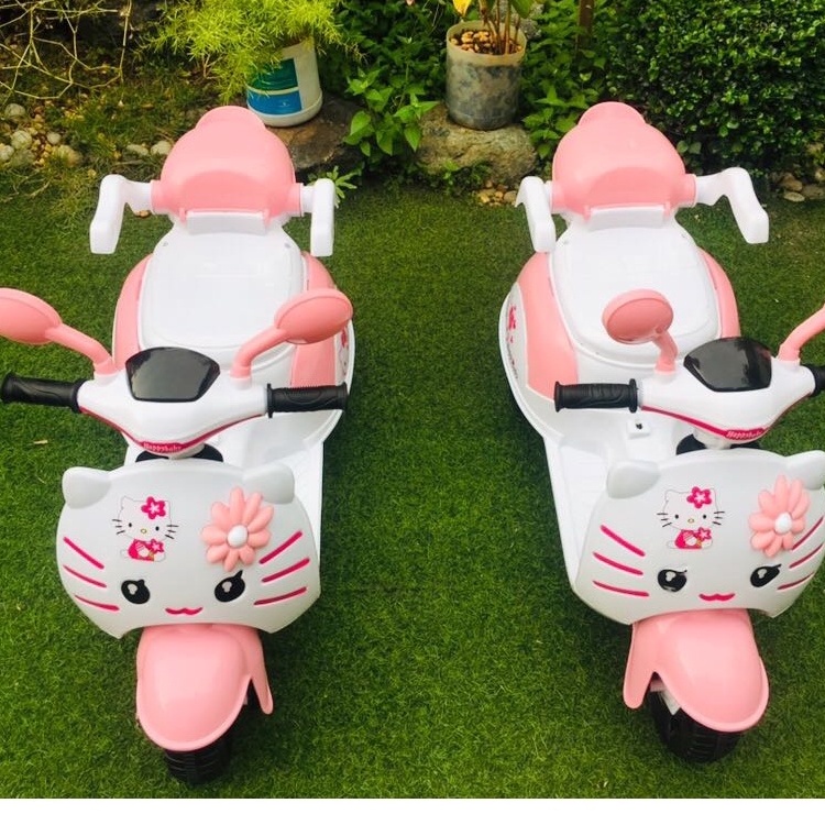 Hello Kitty Motorbike for kids Rechargeable | Shopee Philippines