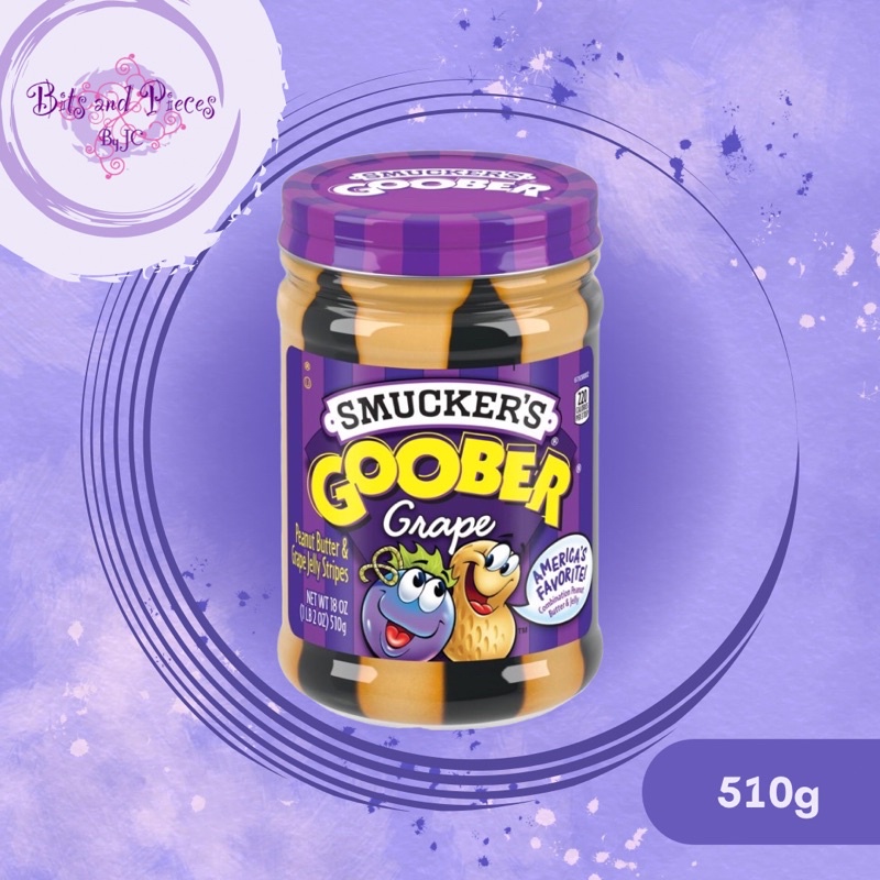 Smucker's Goober Peanut Butter And Grape Jelly Stripes | Shopee Philippines