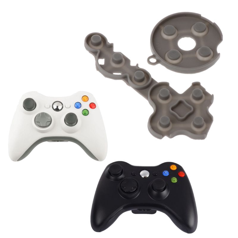 Controller Conductive Rubber Contact Pad Button DPadfor Xbox 360