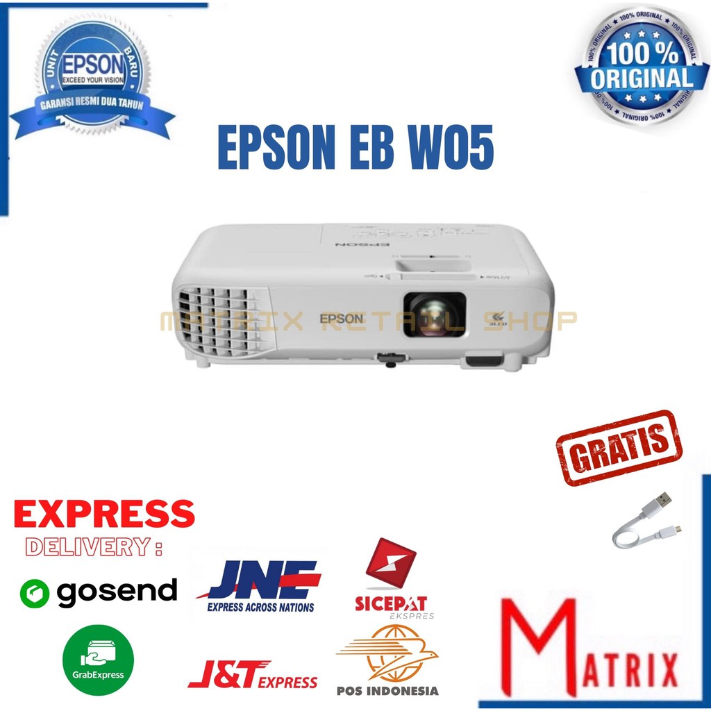 Epson Eb W05 Projector Shopee Philippines