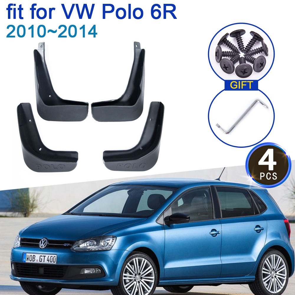 ℗₪For VW Polo MK5 6R 2010~2014 Car Mudflap 4x Mudguards Fender Styling Upgrad Shopee Philippines