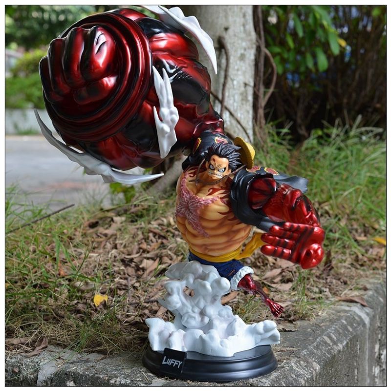 One Piece Luffy Gear 4th Kong Gun Action Figure 39cm Shopee Philippines