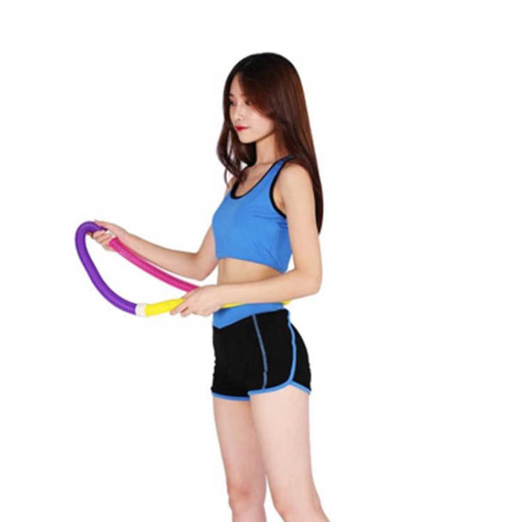 how to use a weighted hula hoop