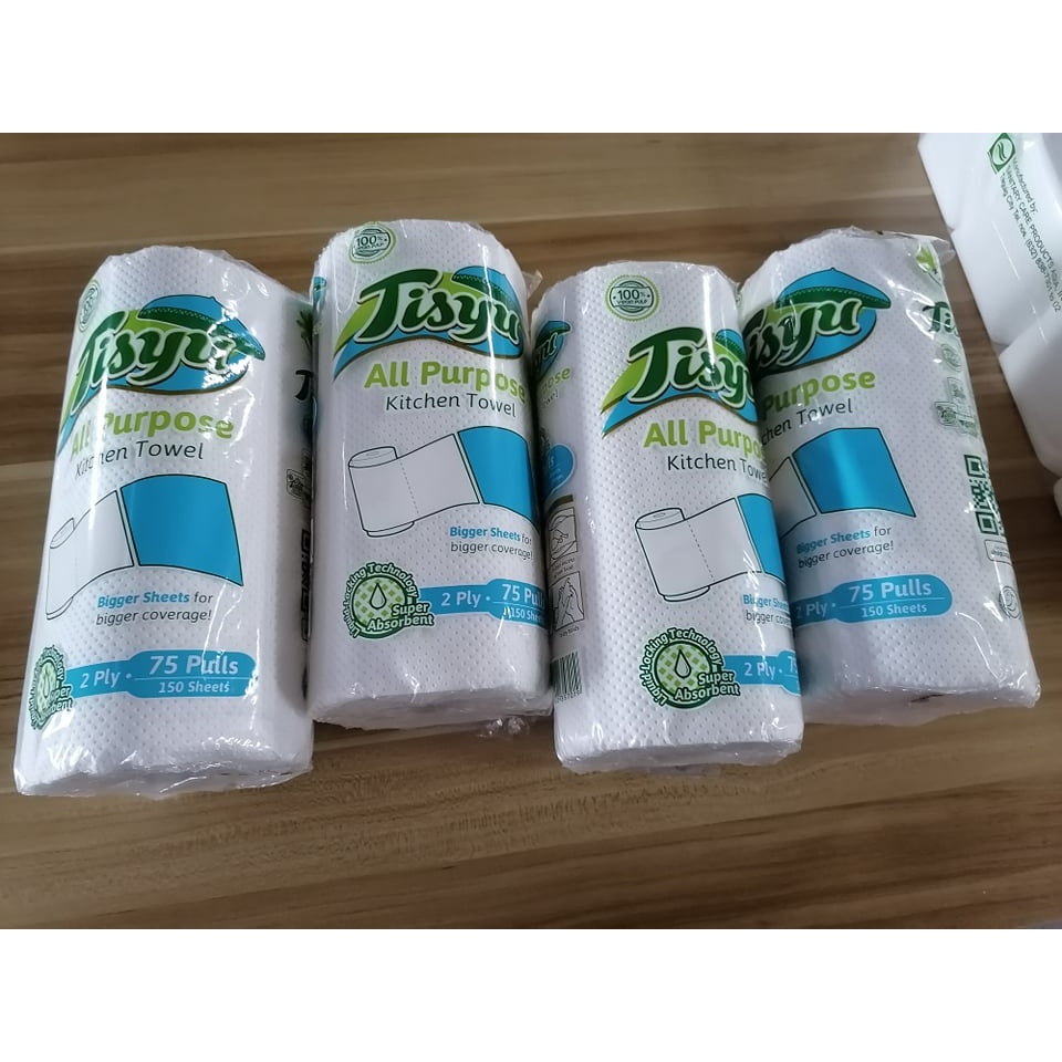 TISYU ALL PURPOSE KITCHEN TOWEL 75 PULL 2PLY Shopee Philippines