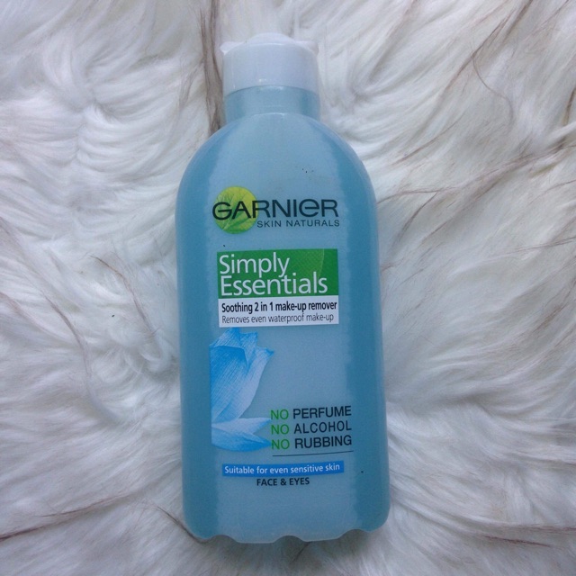 garnier simply essentials makeup remover