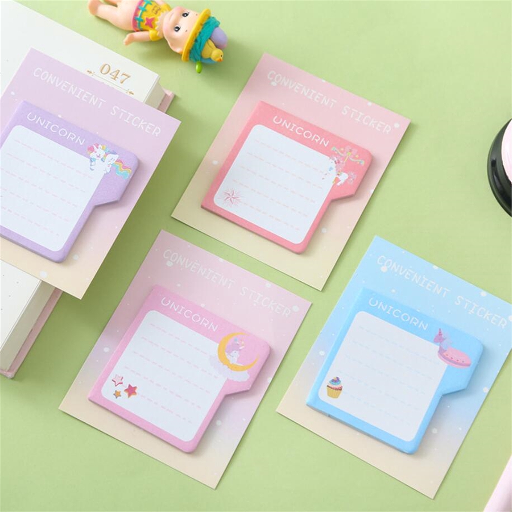 Office Desk Accessories 1pc Random Cute Little Talk Girl Sticker