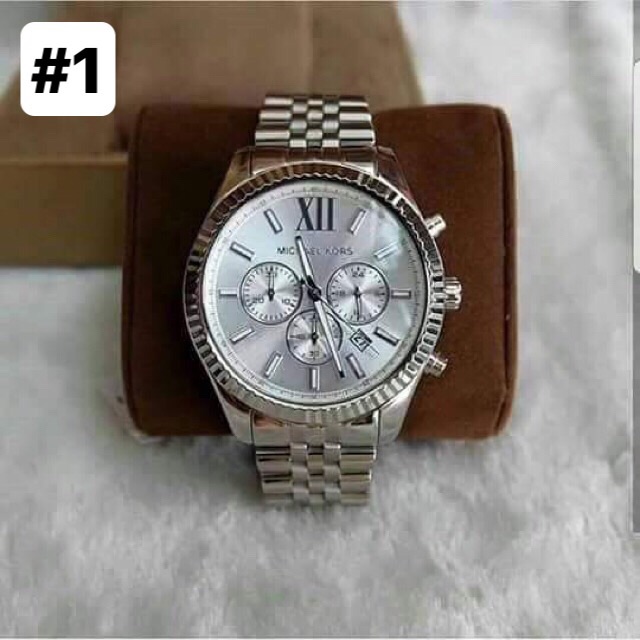lexington gold tone watch michael kors