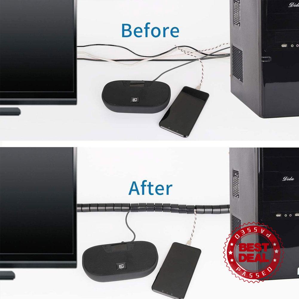 Network Cable Management Hub Hub Wire Storage Tube Sheath 10.16.22mm