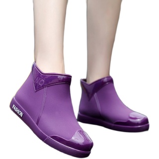 READY STOK Rain Boots Waterproof Beauty Rubber Rain Shoes Bota Shoes Rain Boots for Women