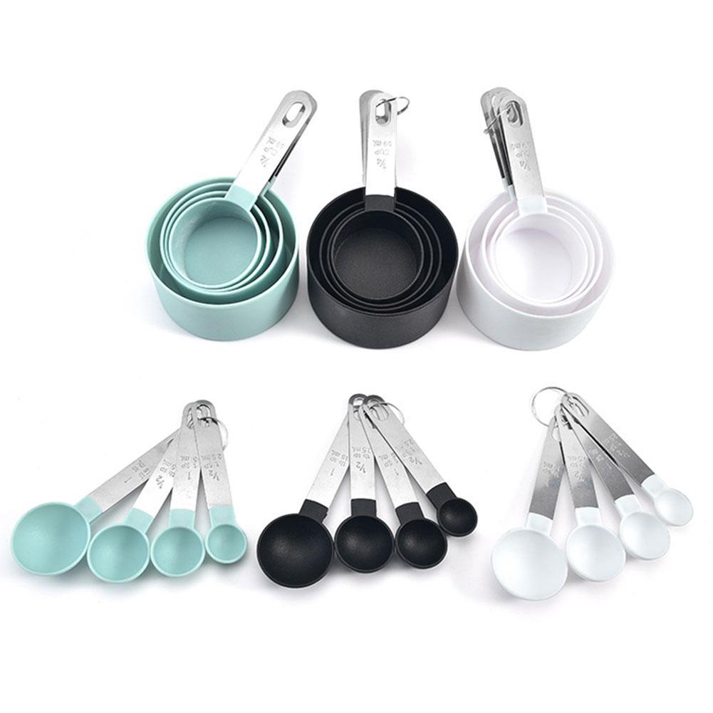 4Pcs Stainless Steel Measuring Cups Measuring Spoon Scoop Multifunctional  Kitchen Cooking Tools Set Home Usage | Shopee Philippines