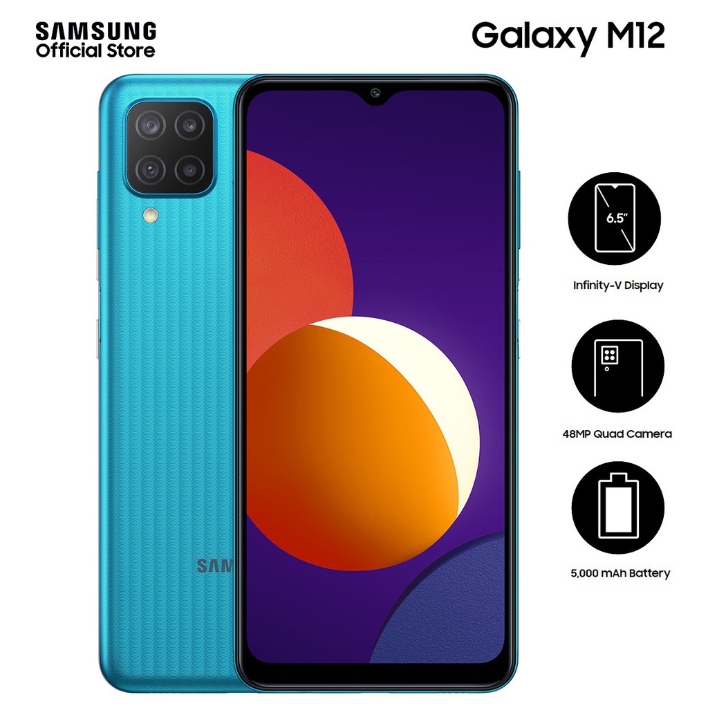 Samsung Galaxy M12 (4+64GB) Shopee Philippines