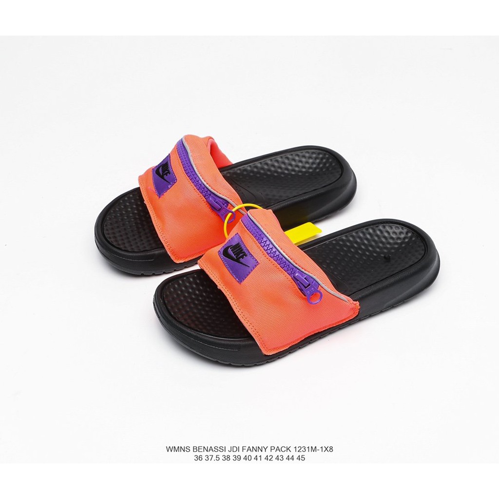 nike slides with zippers