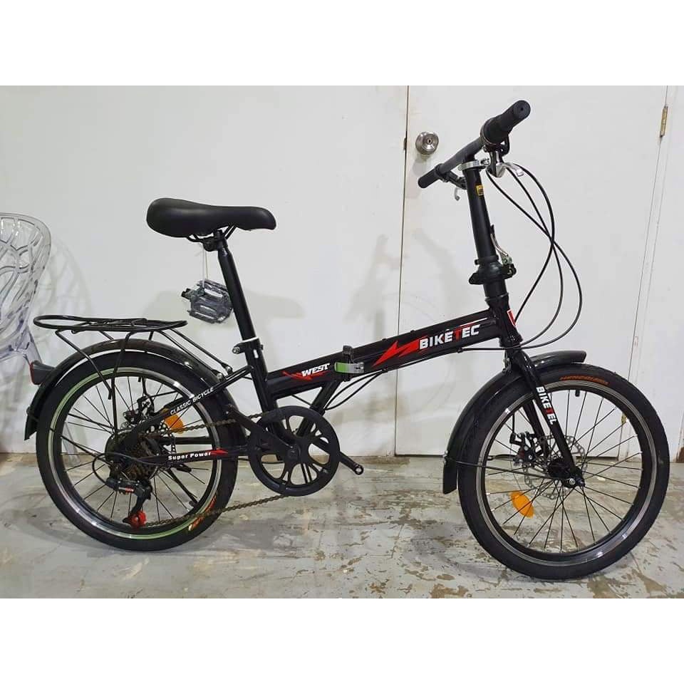 biketec folding bike