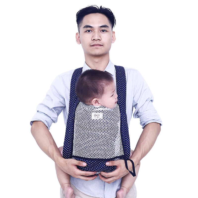 baby towel with neck strap