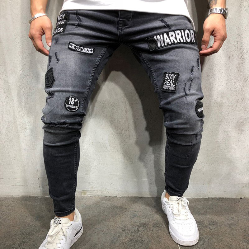 ripped fashion jeans