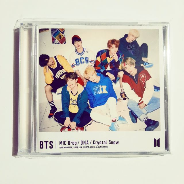 Bts Mic Drop Dna Crystal Snow Limited Edition Type C Shopee Philippines