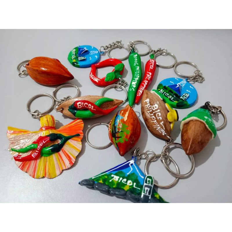 Bicol Souvenirs Keychain for Accesories and more. Shopee Philippines