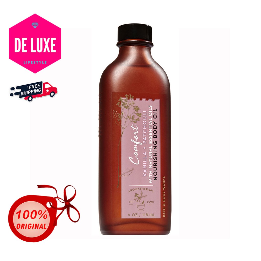 AUTHENTIC Bath & Body Works COMFORT Vanilla + Patchouli Aromatherapy