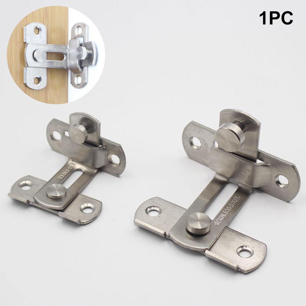 Sliding Safety Cabinet Fitting Barrel Bolt 90 Degree Hasp Hardware