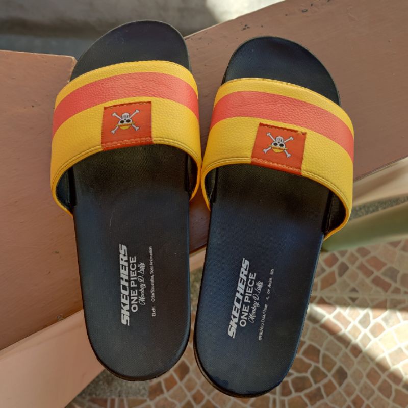 SKECHERS ONE PIECE SLIDES ORIGINAL PRELOVED Shopee Philippines