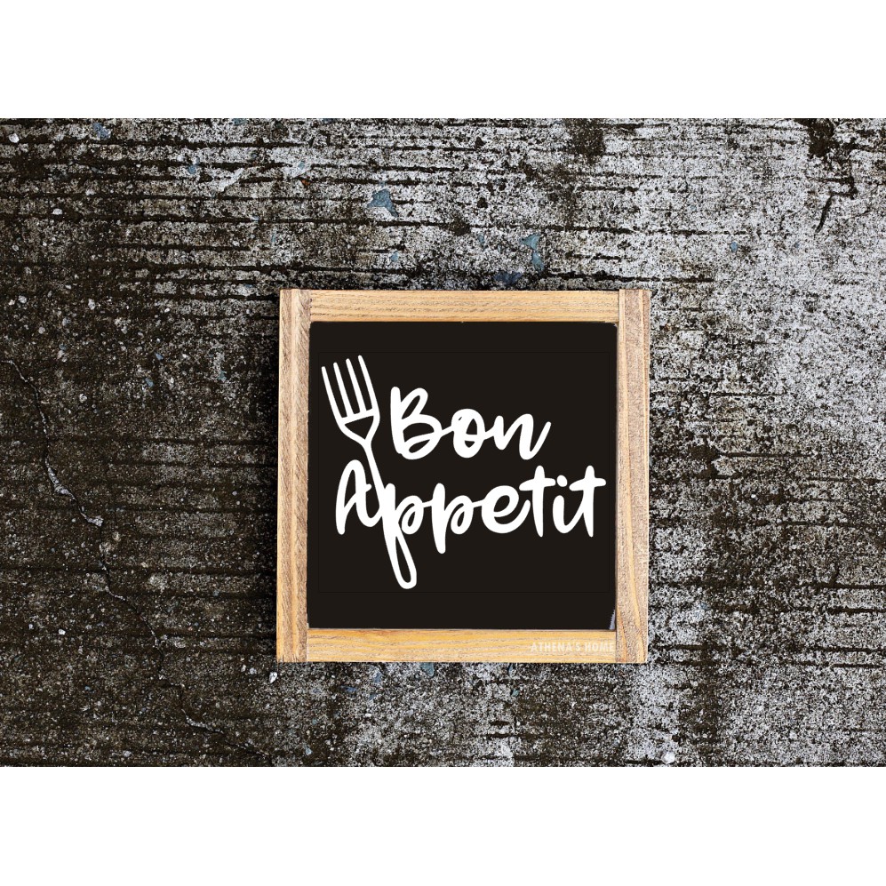 BON APPETIT RUSTIC KITCHEN SIGN FARMHOUSE WALL DECOR WILL RESTOCK BY   8df4aaf83da9194f180bb02407a66fa5