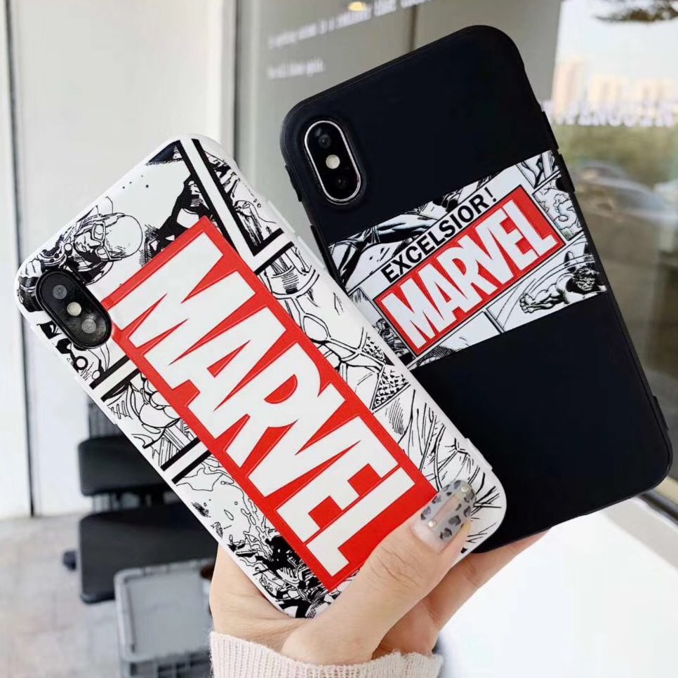 Marvel Fashion Phone Case Cover For Iphone 11 Pro Max Iphone 6 6s Plus 7 8 Plus X Xr Xs Max Shopee Philippines