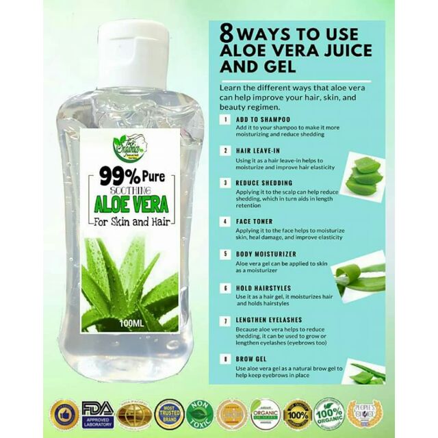 99 Australian Pure Aloevera Gel Shopee Philippines