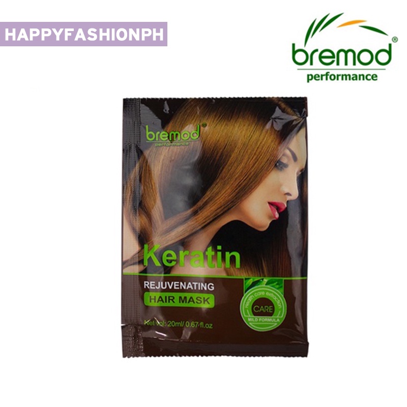 Bremod Keratin Rejuvenating Hair Mask 20ml Shopee Philippines
