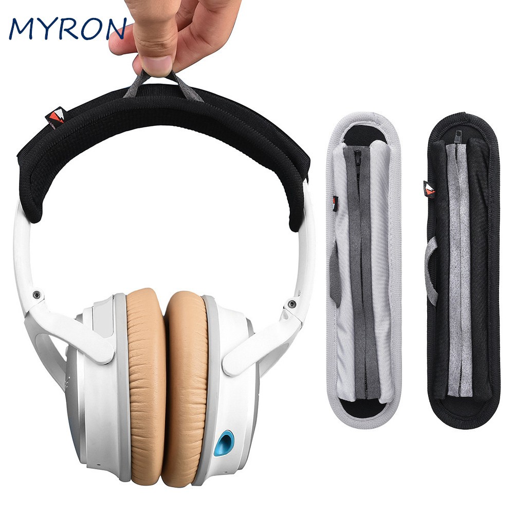 Myron Soft Elastic Headphones Band Headset Anti Dirty Protective Pads Shopee Philippines