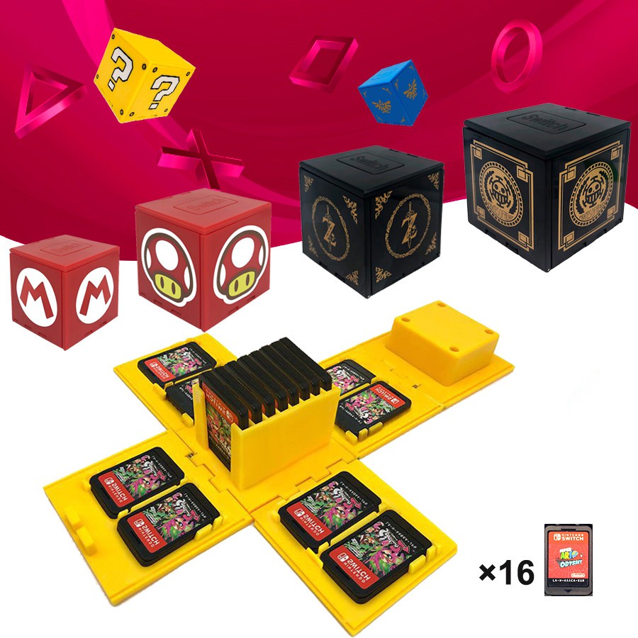 switch folding game card box
