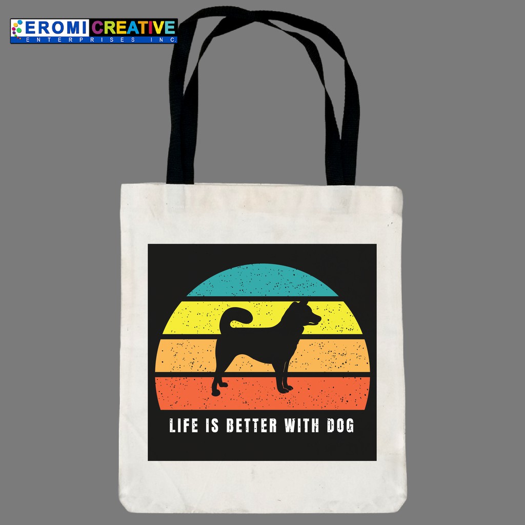 Tote Bag - Dogs design | Shopee Philippines