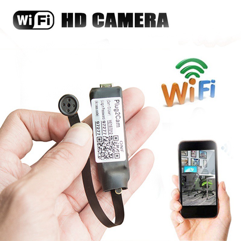 Wireless Spy WIFI IP Nanny Cam Mini Micro DV DVR Pinhole DIY Hidden Video Camera