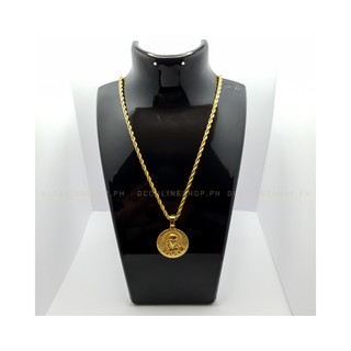 Jesus Christ Necklace 18k Gold Plated High Quality Hypoallergenic Non Tarnish For Men & Women