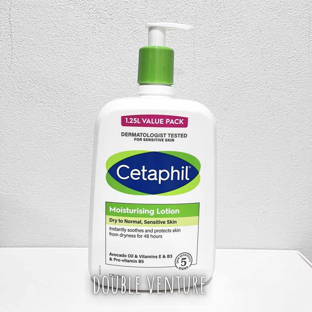 Cetaphil Moisturising Lotion 500ml / 1.25L Value Pack Shopee Philippines