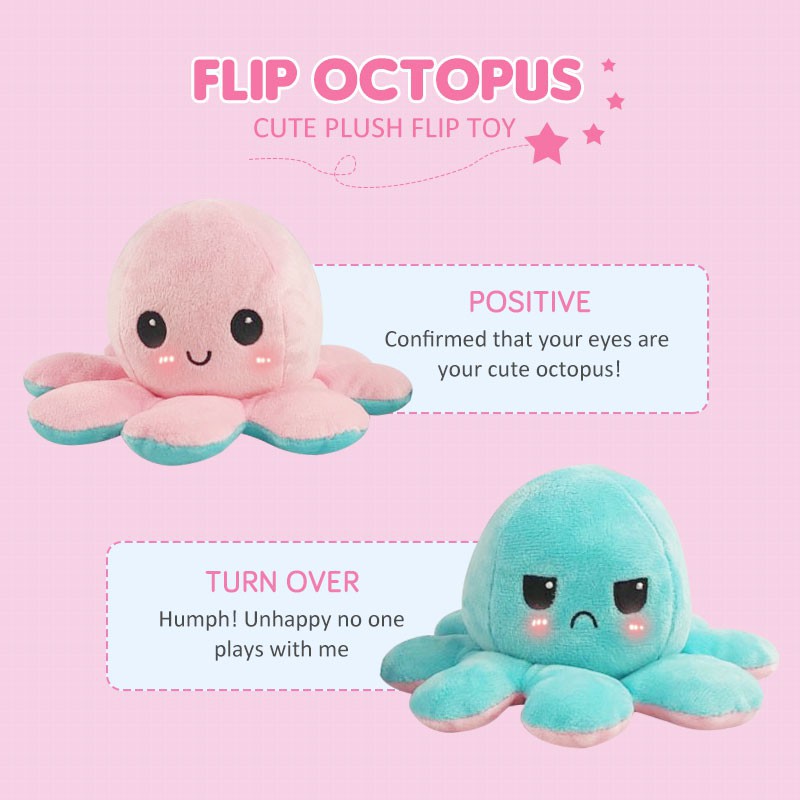 happy sad plush