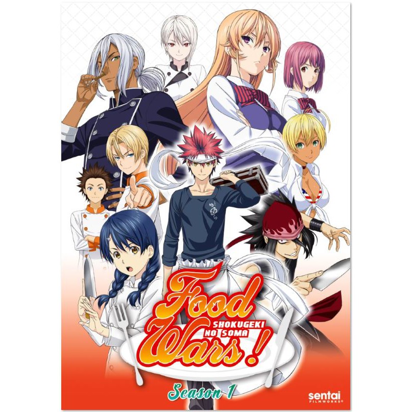 Anime Food Wars Shokugeki no Soma Poster Group High Grade Glossy Laminated 
