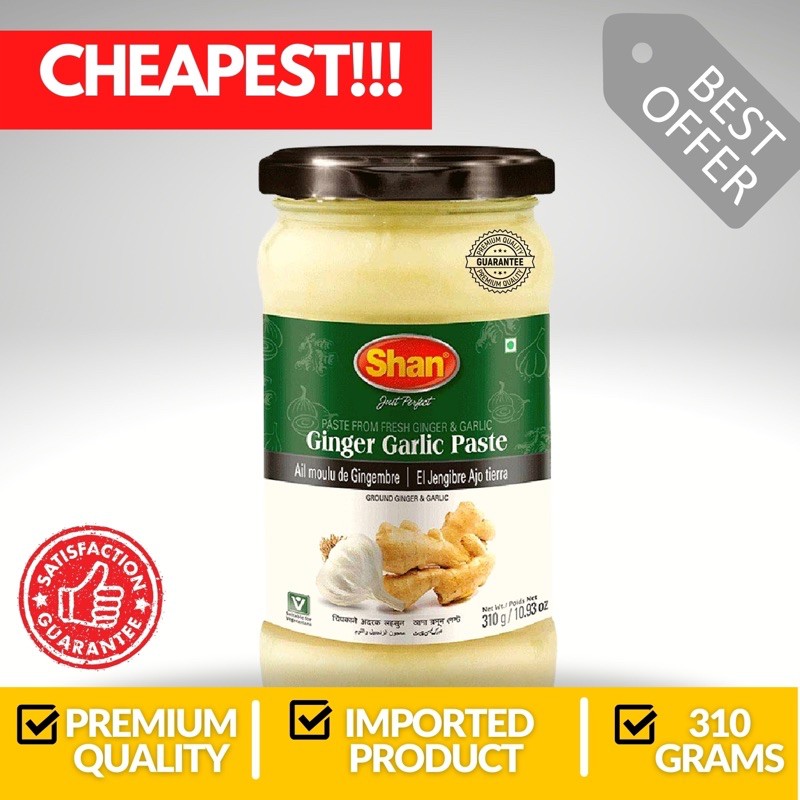 Shan Ginger Garlic Paste (310 grams) Shopee Philippines