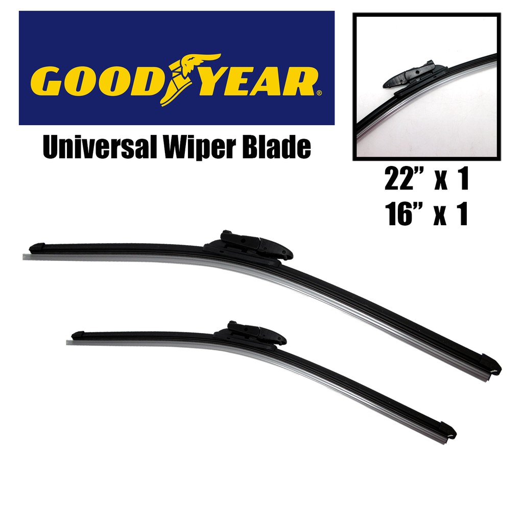 Goodyear Universal Wiper Blade 22"/16" Set Shopee Philippines